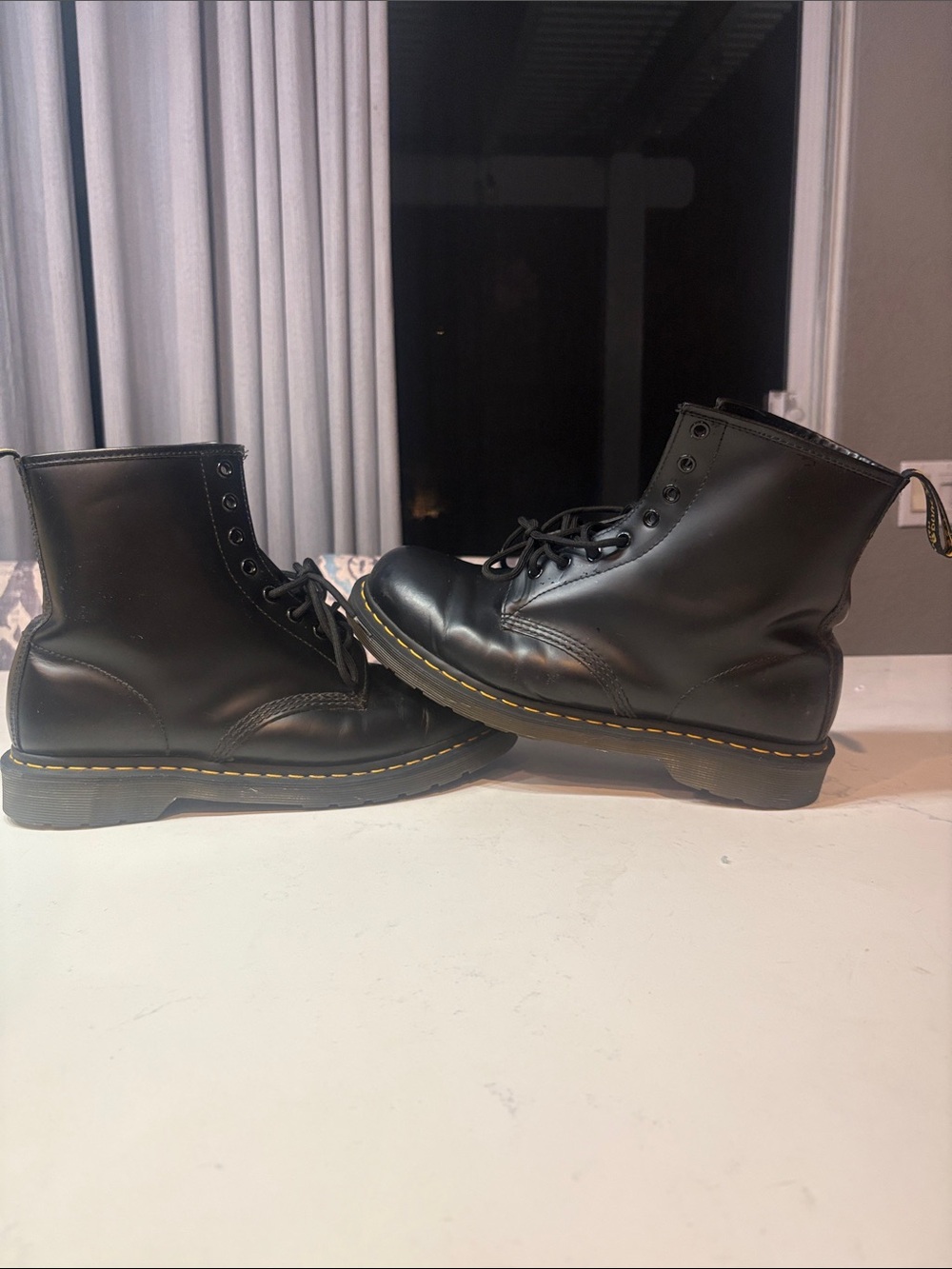 Dr. Martens Black Leather 11822 Boot